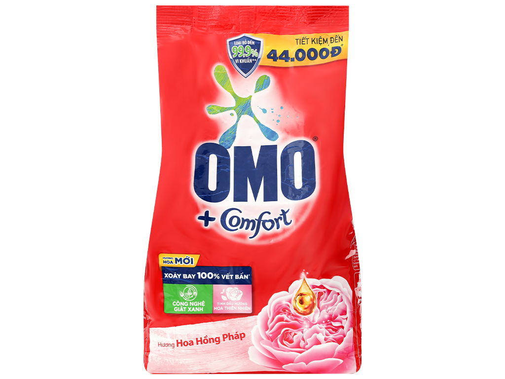 Bột giặt OMO hương Comfor  túi 2,6 kg Thùng 4 túi